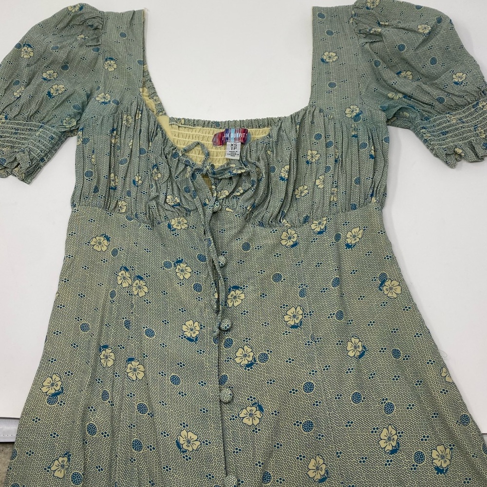 UO Blue Mini Dress